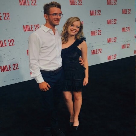 Jade Pettyjohn with her former romantic partner Finn Dayton. 